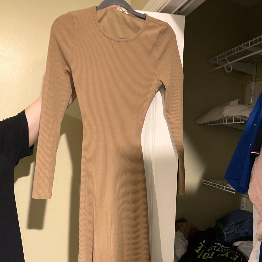 Bittersweet Maxi Sweater Dress, Backless & Back Slit